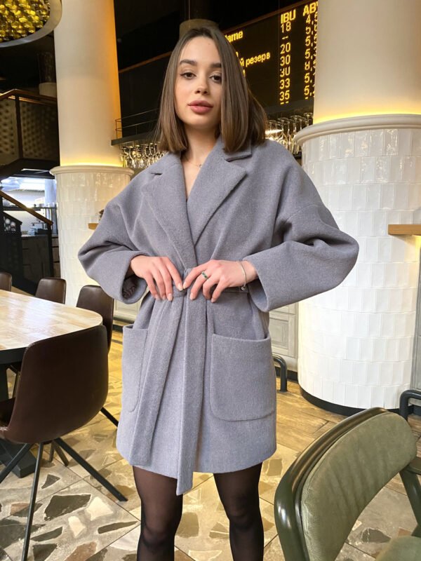 Найактуальніше жіноче преміум пальто з м'якої вовни 50