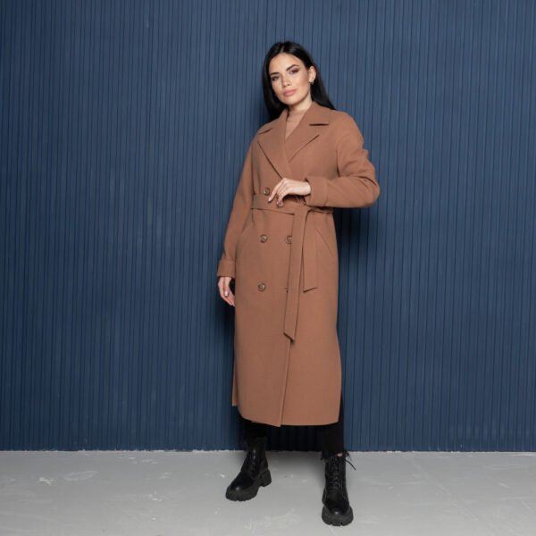 Шикарне жіноче брендове довге пальто Торонто