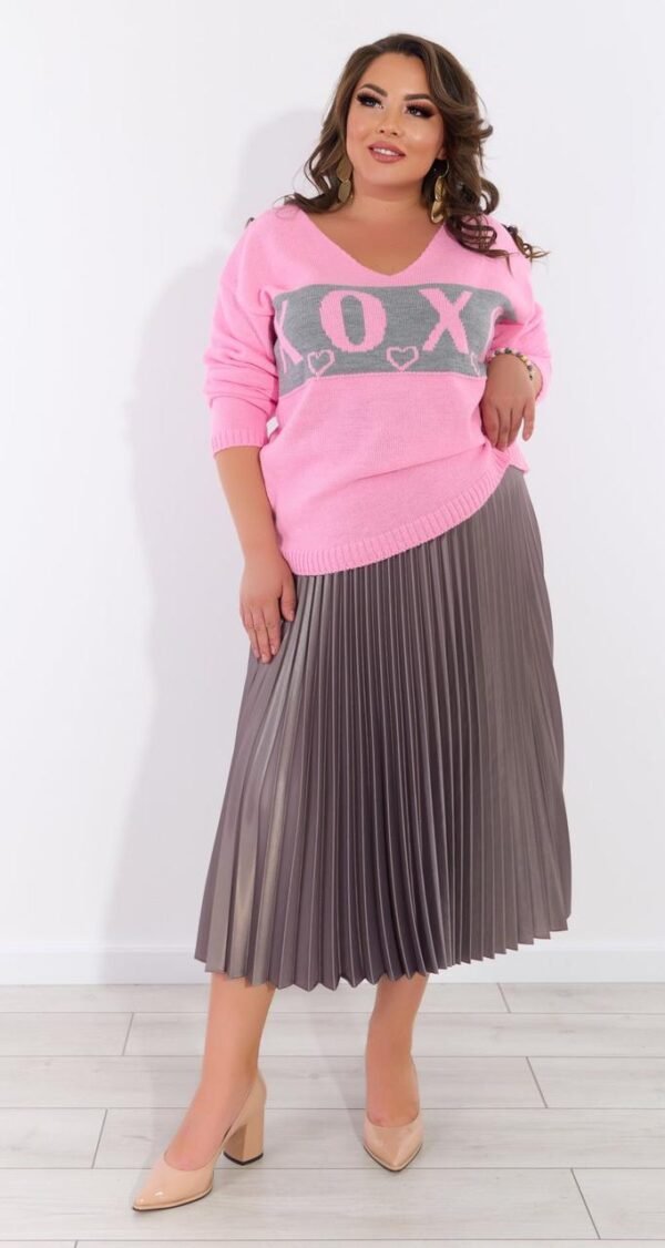 Гарний светр ОВЕРСАЙЗ (42-46)