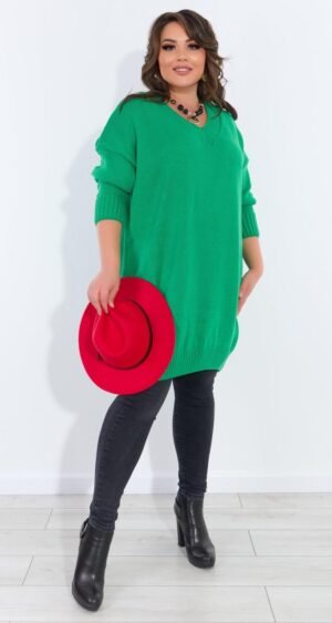 Светр туніка великий розмір (50-54)