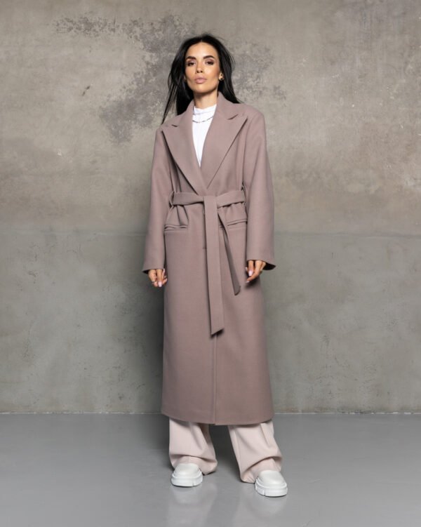 Актуальне хітове демісезонне довге жіноче пальто максі оверсайз, р40-54 50