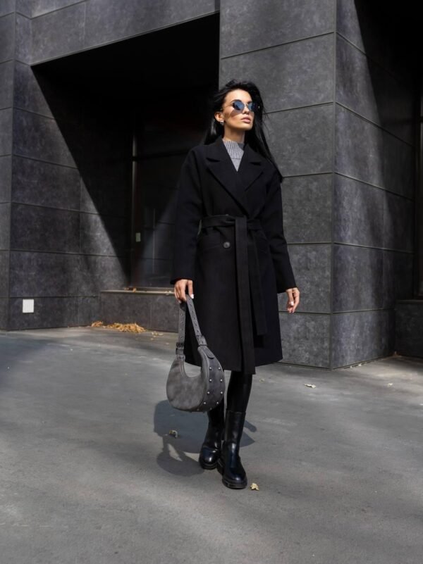 6272479040_w640_h640_demisezonnoe-chernoe-zhenskoe.jpg Жіноче чорне демісезонне розкішне кашемірове пальто з паском, р 40-50 44